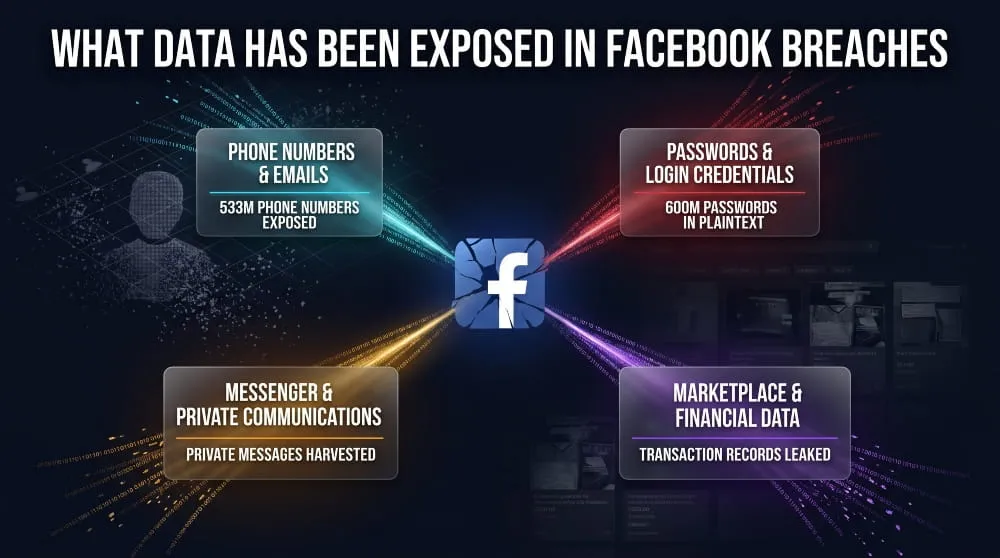 What Data Has Been Exposed in Facebook Breaches