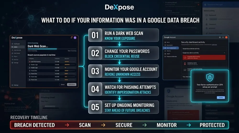 What to Do If Your Information Was in a Google Data Breach
