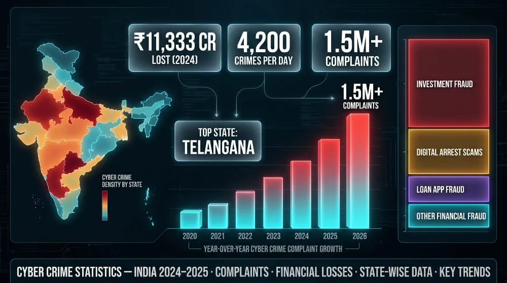 Cyber Crime Statistics in India