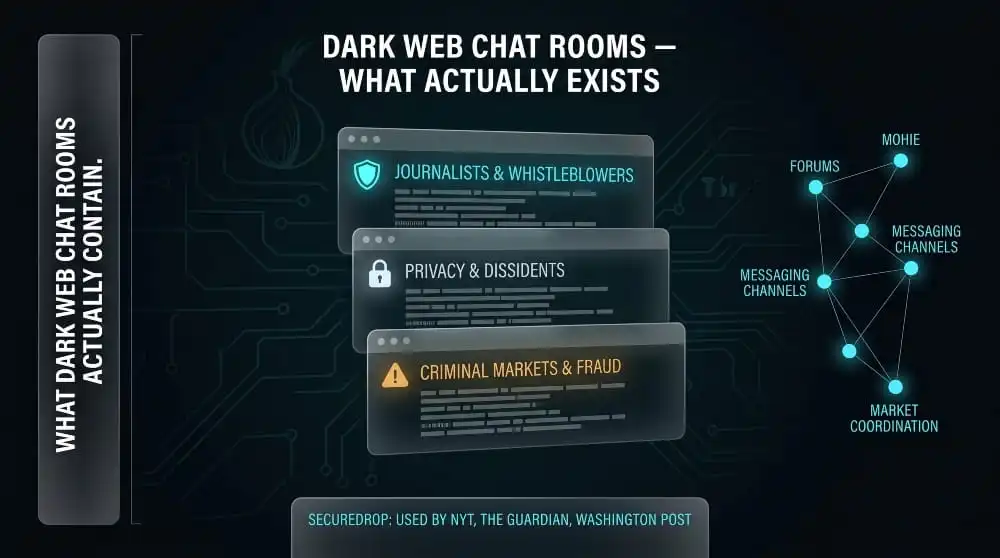 Dark Web Chat Rooms