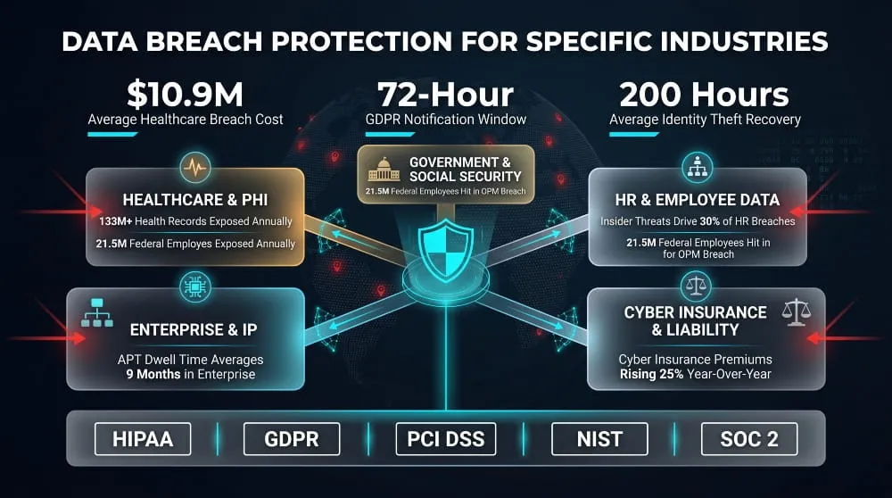 Data Breach Protection for Specific Industries