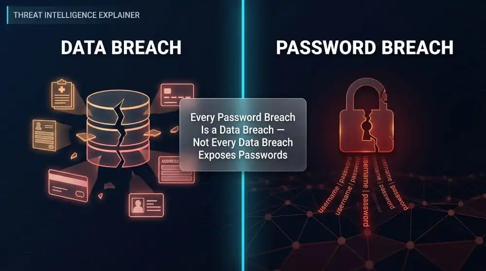 Difference Between a Password Breach and a Data Breach