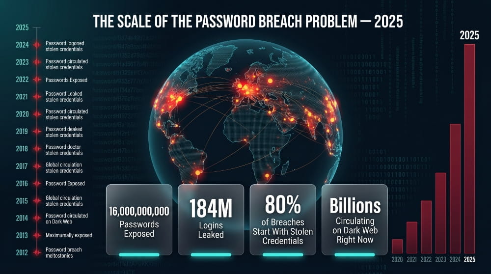 How Big Is the Password Breach Problem