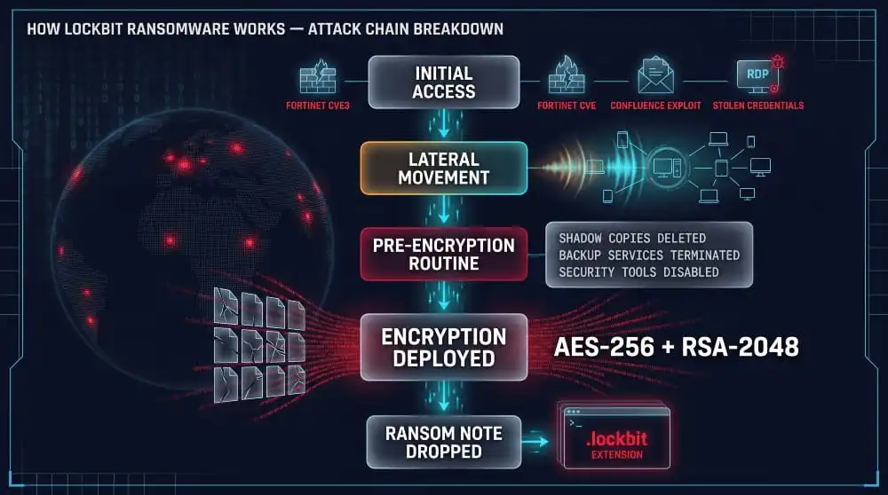 How LockBit Ransomware Works