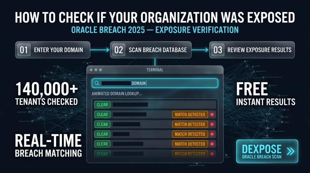 How to Check If Your Organization Was Exposed