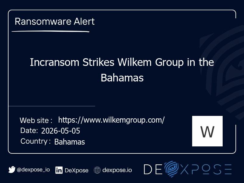 Incransom Strikes Wilkem Group in the Bahamas