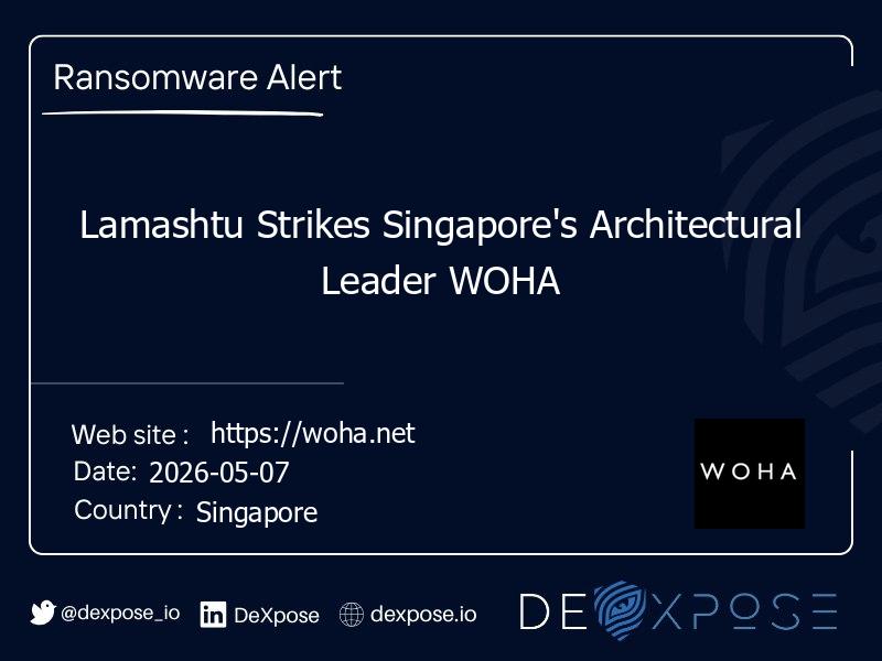Lamashtu Strikes Singapore's Architectural Leader WOHA