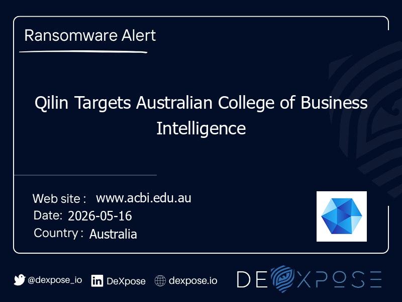 Qilin Targets Australian College of Business Intelligence