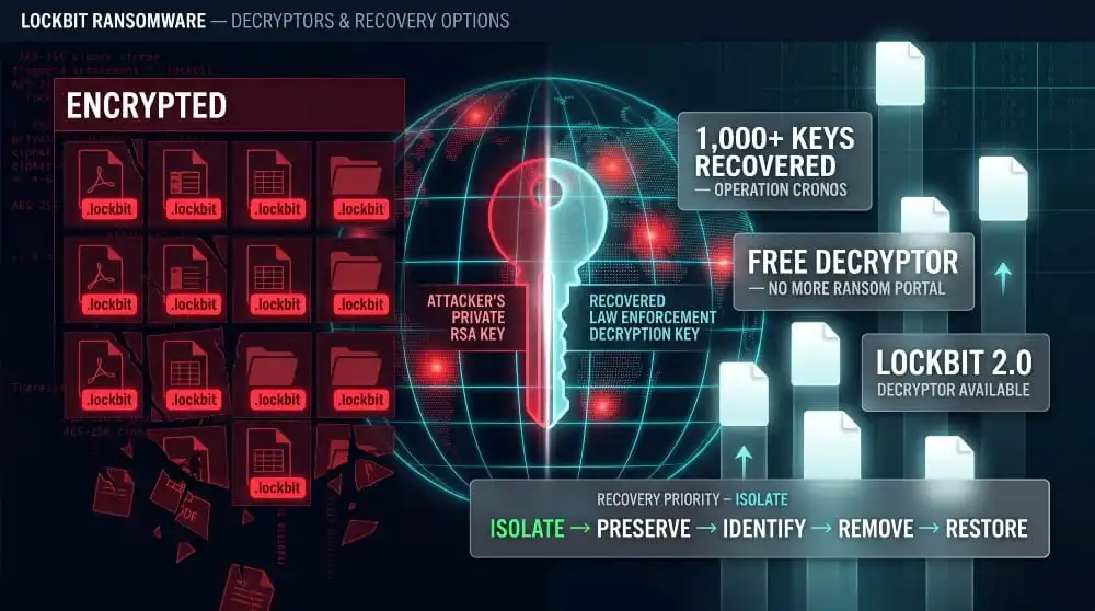 LockBit Ransomware Decryptors and Recovery