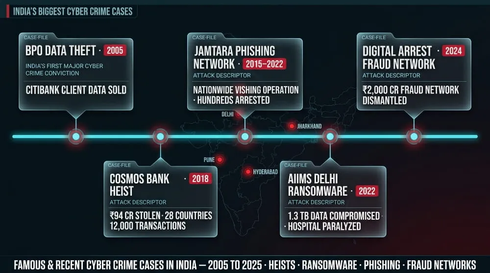 Recent Cyber Crime Cases