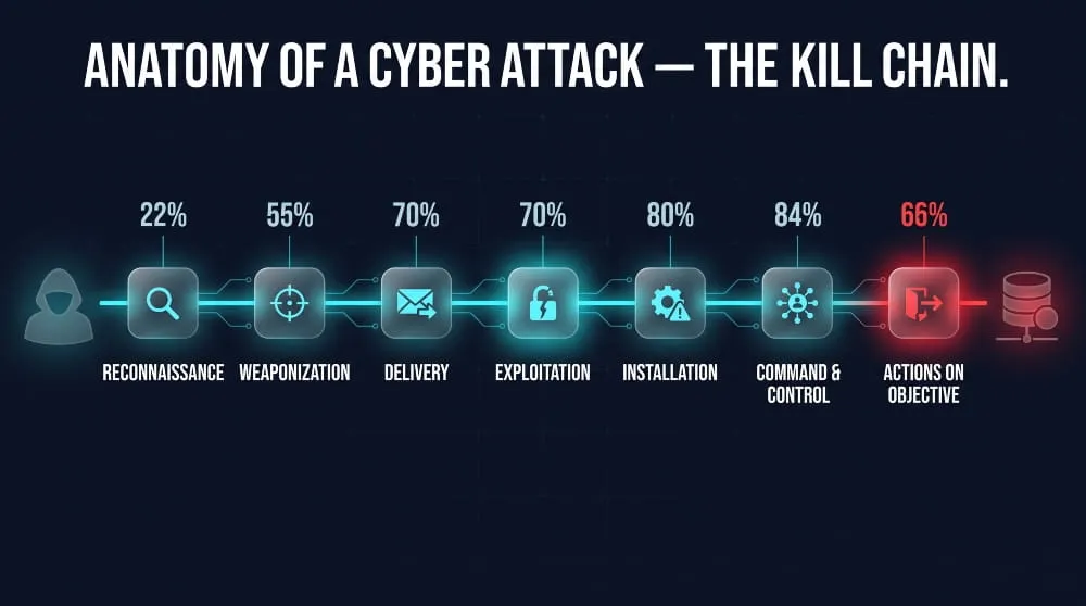 Anatomy of a Cyber Attack Stages