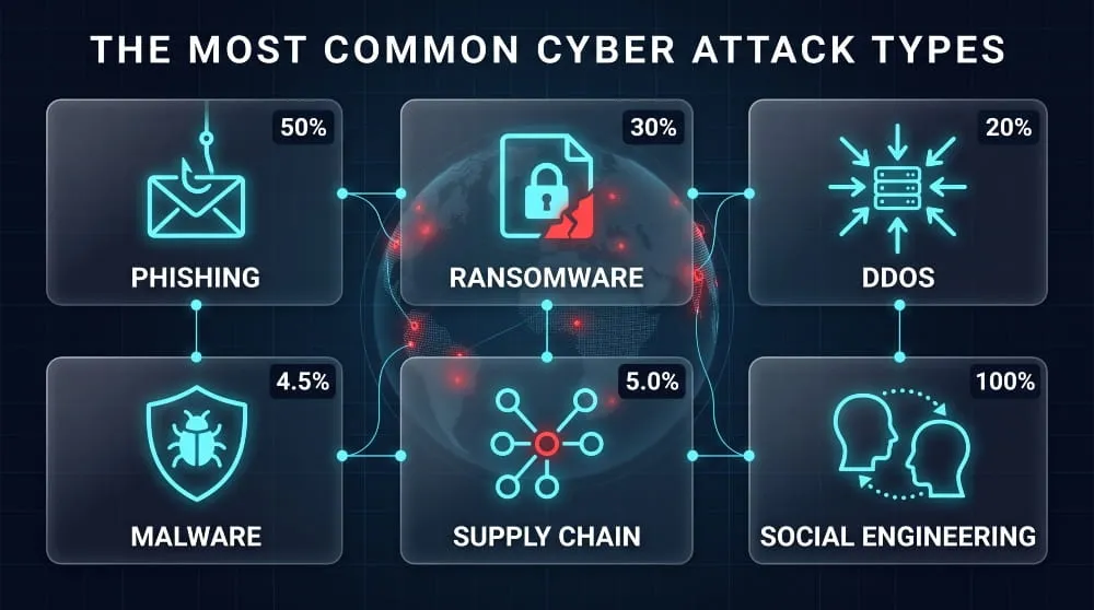 Common Types of Cyber Attacks