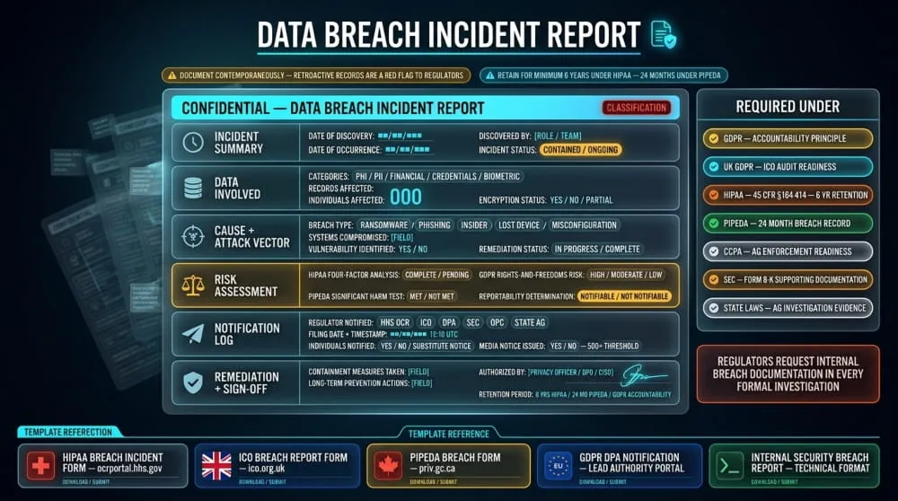 Data Breach Incident Report