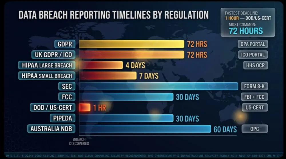 Data Breach Reporting Timelines