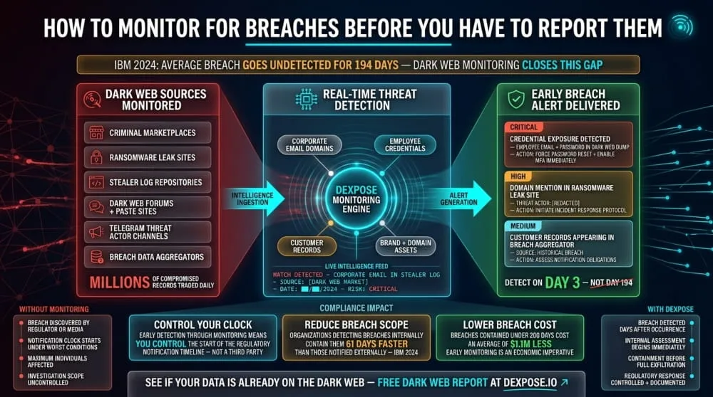 How to Monitor for Breaches Before You Have to Report Them