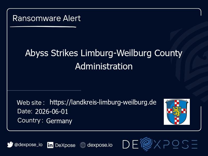 Abyss Strikes Limburg-Weilburg County Administration