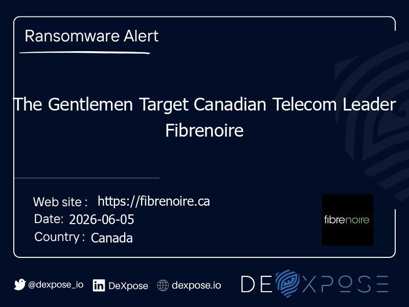 The Gentlemen Target Canadian Telecom Leader Fibrenoire
