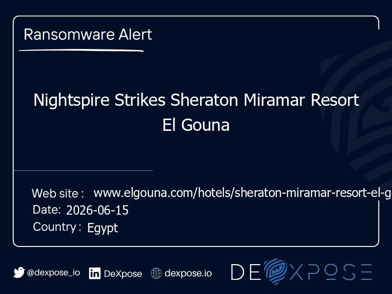 Nightspire Strikes Sheraton Miramar Resort El Gouna