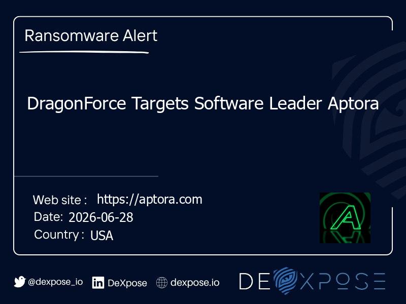 DragonForce Targets Software Leader Aptora