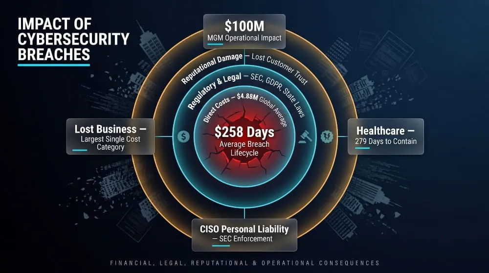 Impact of Cybersecurity Breaches