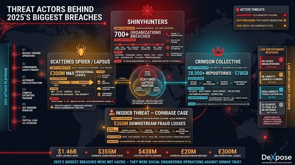 Threat Actors Behind 2025