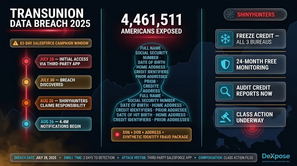 TransUnion Data Breach 2025
