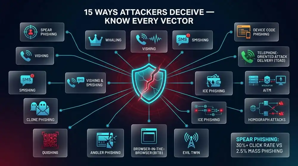 Types of Phishing Attacks