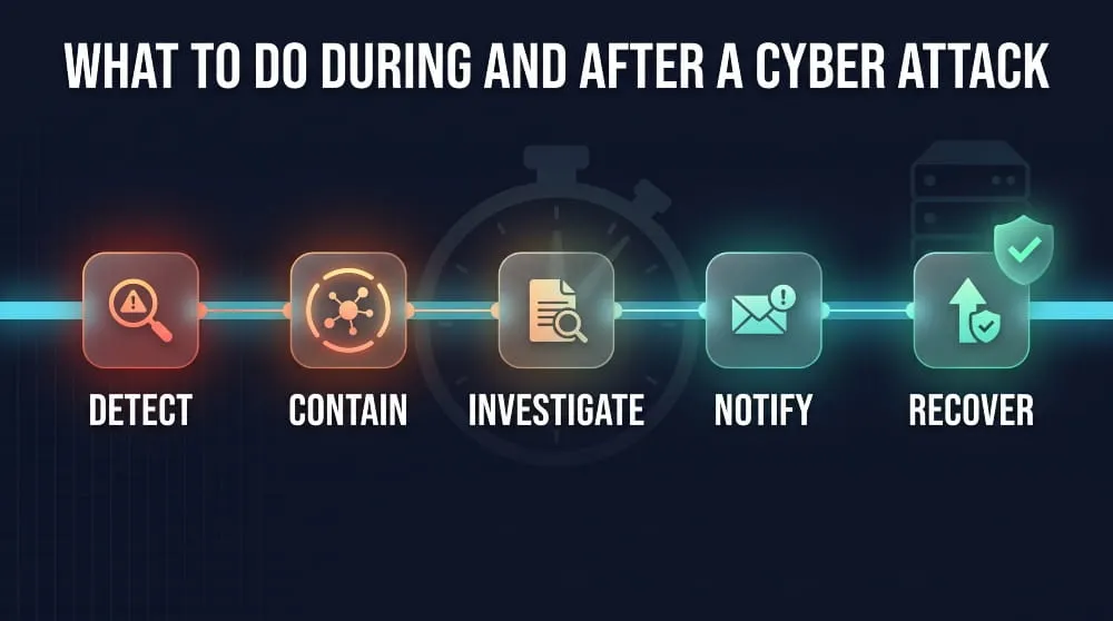 What to Do During and After a Cyber Attack