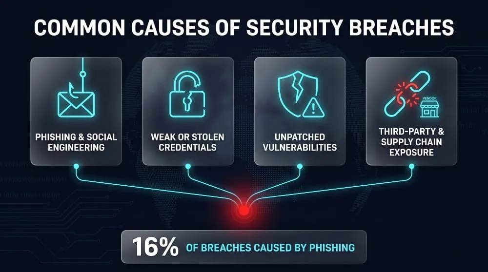 Common Causes of Security Breaches
