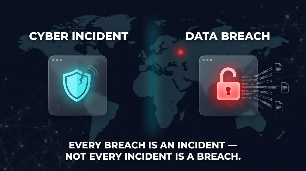 Cyber Incident vs. Cyber Security Breach
