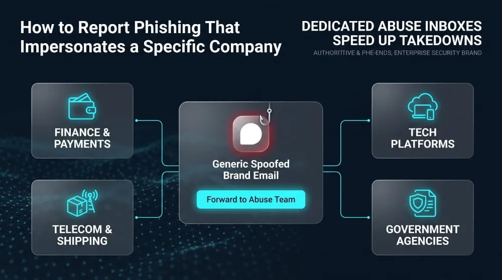 How to Report Phishing That Impersonates a Specific Company