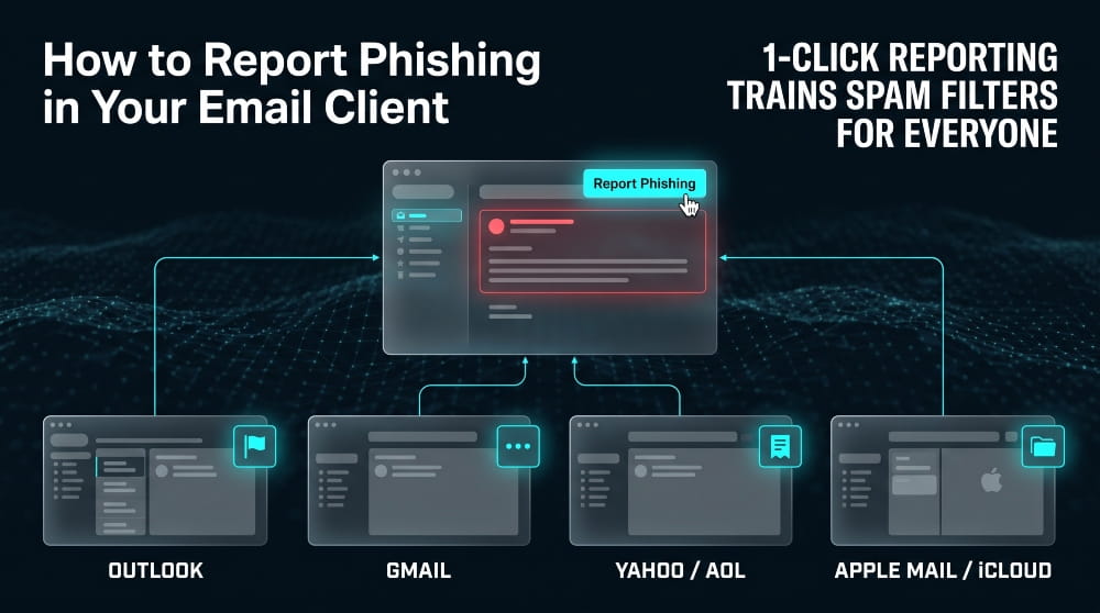 How to Report Phishing in Your Email Client