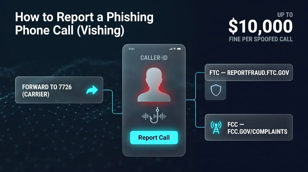 How to Report a Phishing Phone Call (Vishing)
