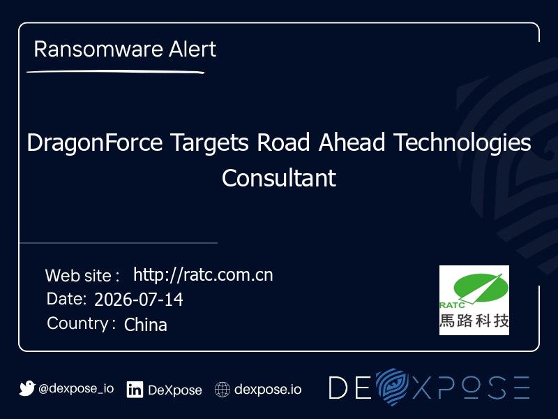 DragonForce Targets Road Ahead Technologies Consultant