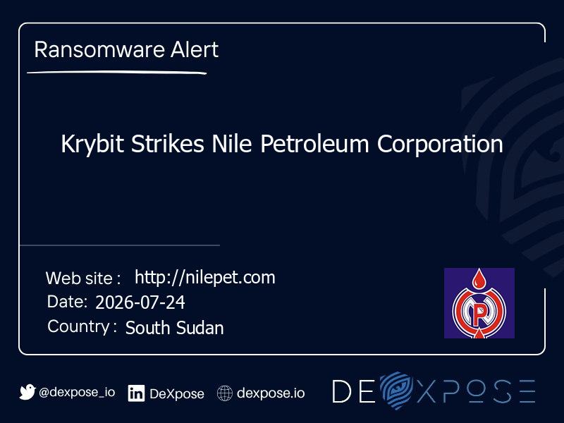 Krybit Strikes Nile Petroleum Corporation