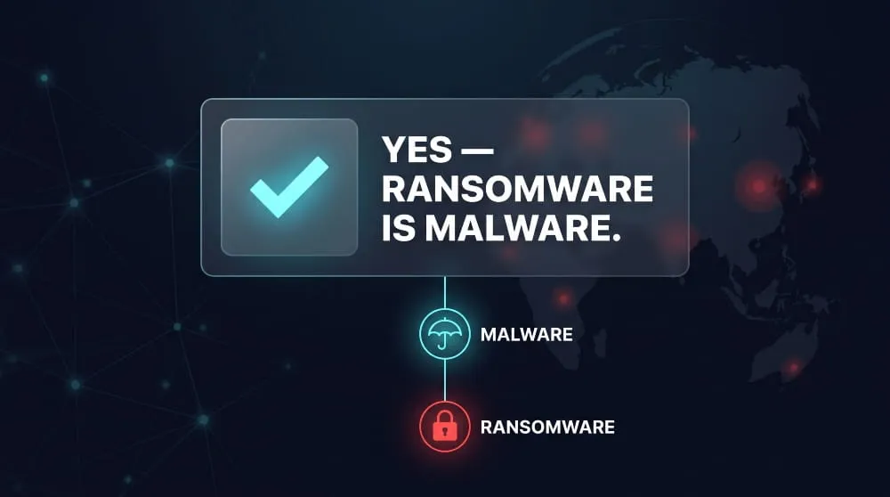 Is Ransomware a Type of Malware