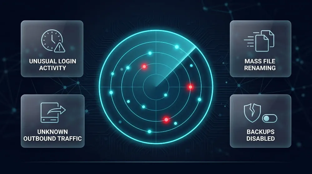Signs & Detection of a Ransomware Attack