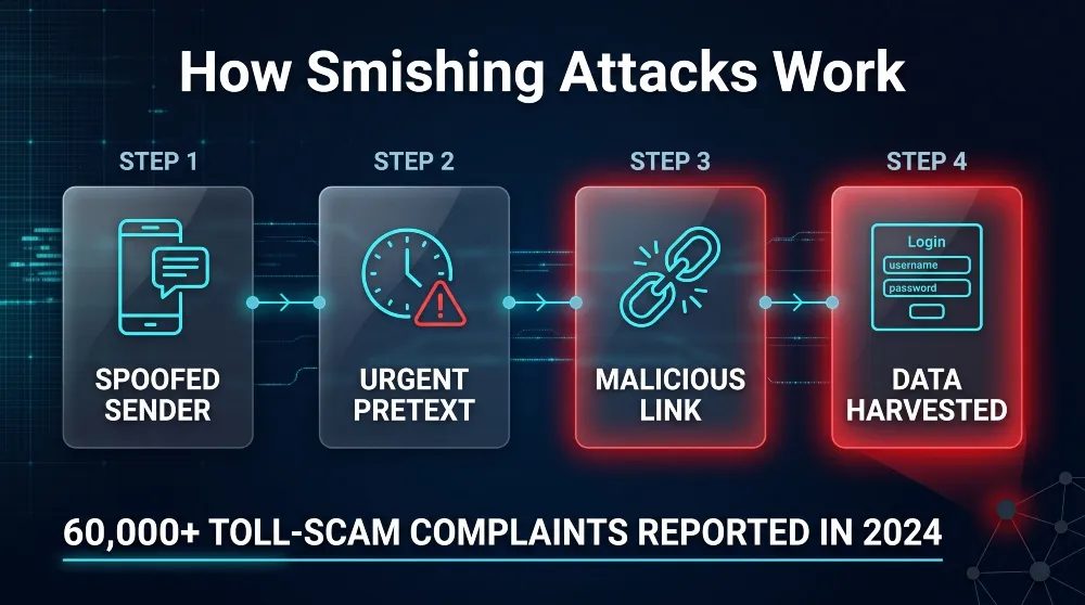 How Smishing Attacks Work