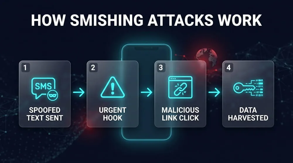 How Smishing Attacks Work
