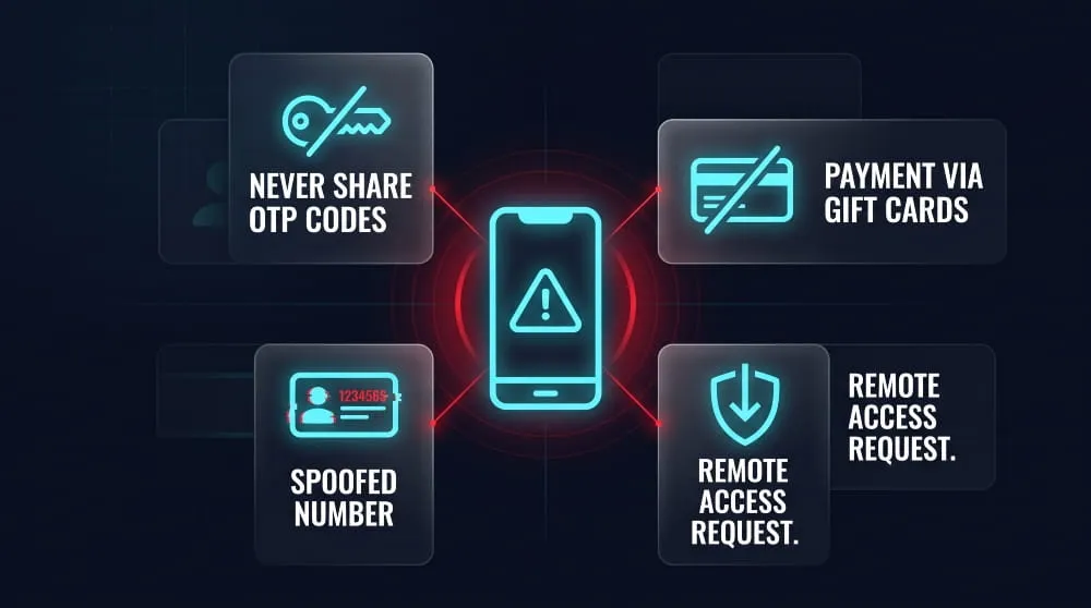 How to Spot a Vishing Call, Red Flags