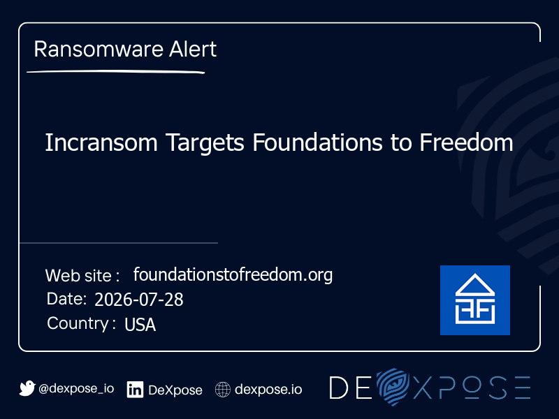 Incransom Targets Foundations to Freedom
