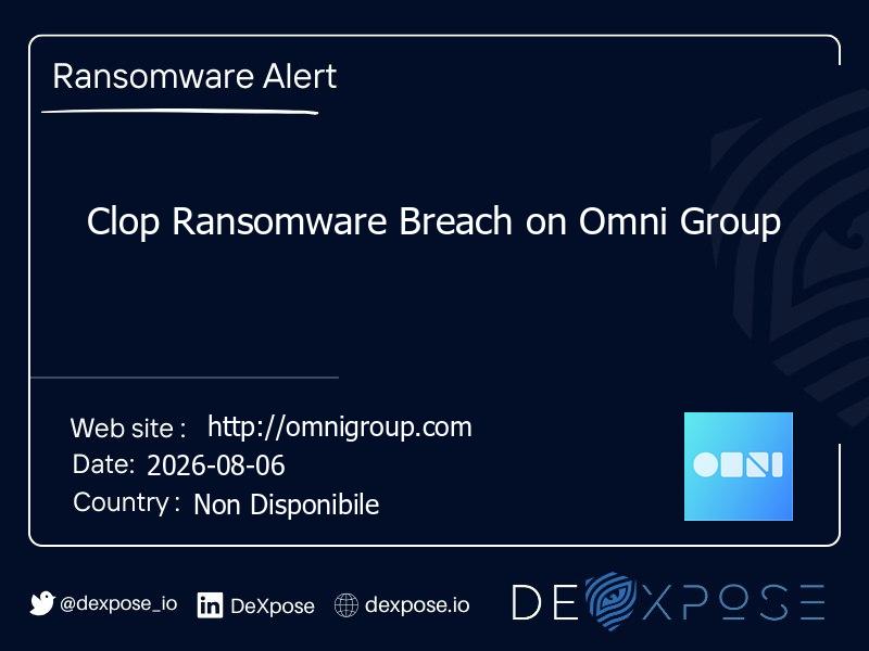 Clop Ransomware Breach on Omni Group