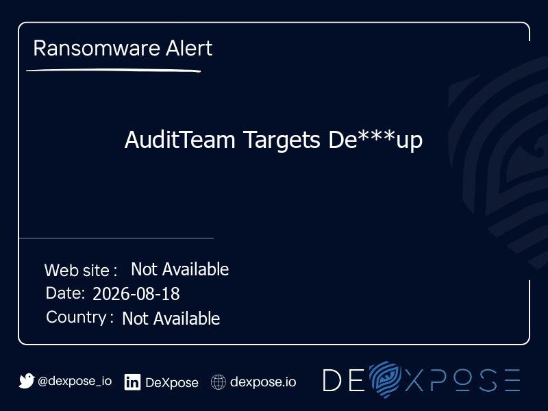 AuditTeam Targets De***up