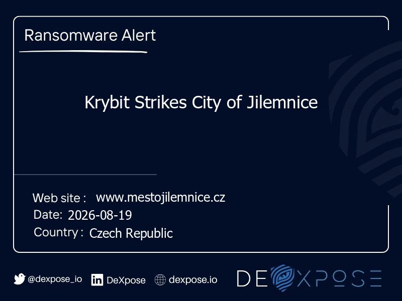 Krybit Strikes City of Jilemnice