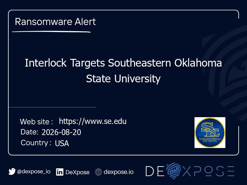 Interlock Targets Southeastern Oklahoma State University
