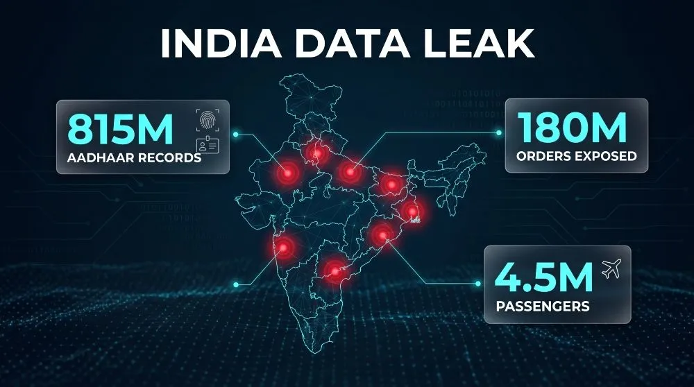 India Data Leak Incidents