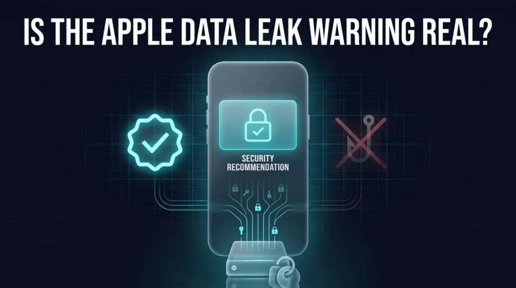 Is the Apple Data Leak Warning Real