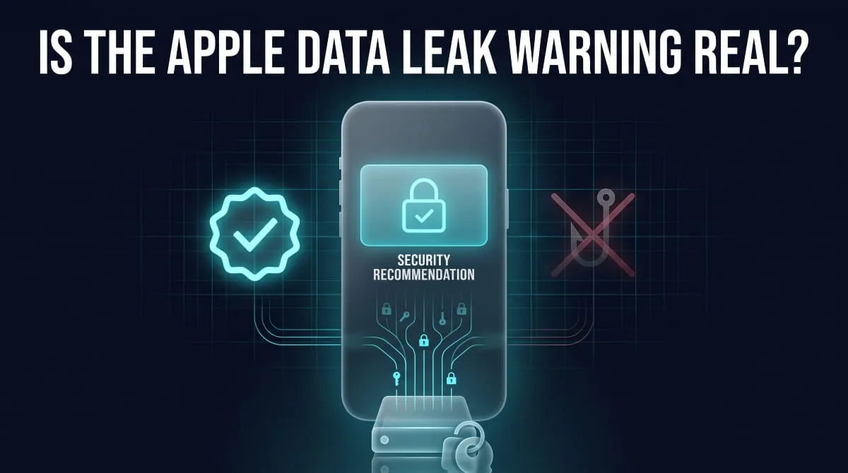 Is the Apple Data Leak Warning Real