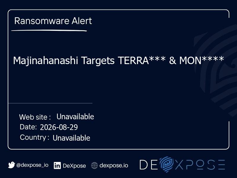 Majinahanashi Targets TERRA*** & MON****