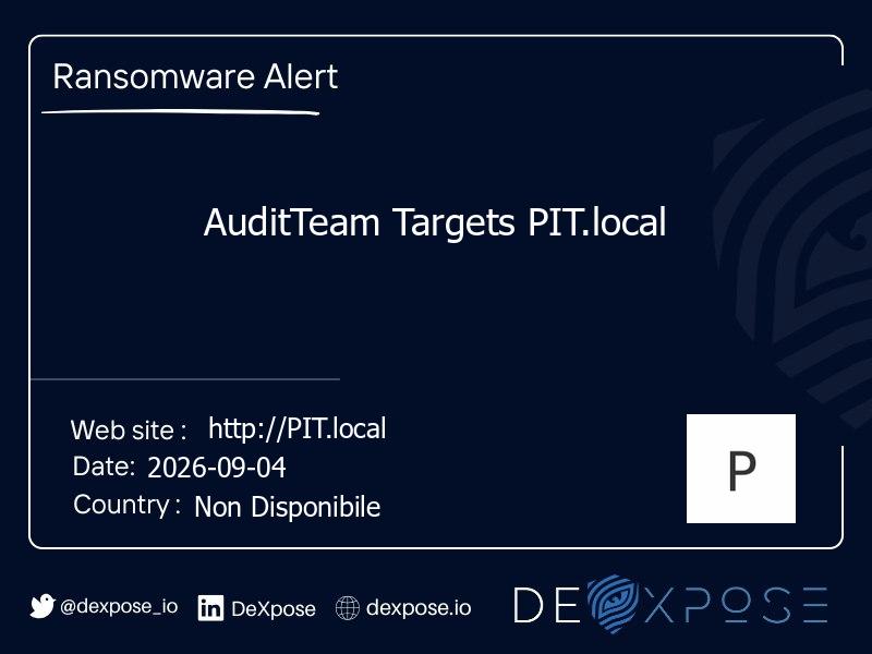 AuditTeam Targets PIT.local